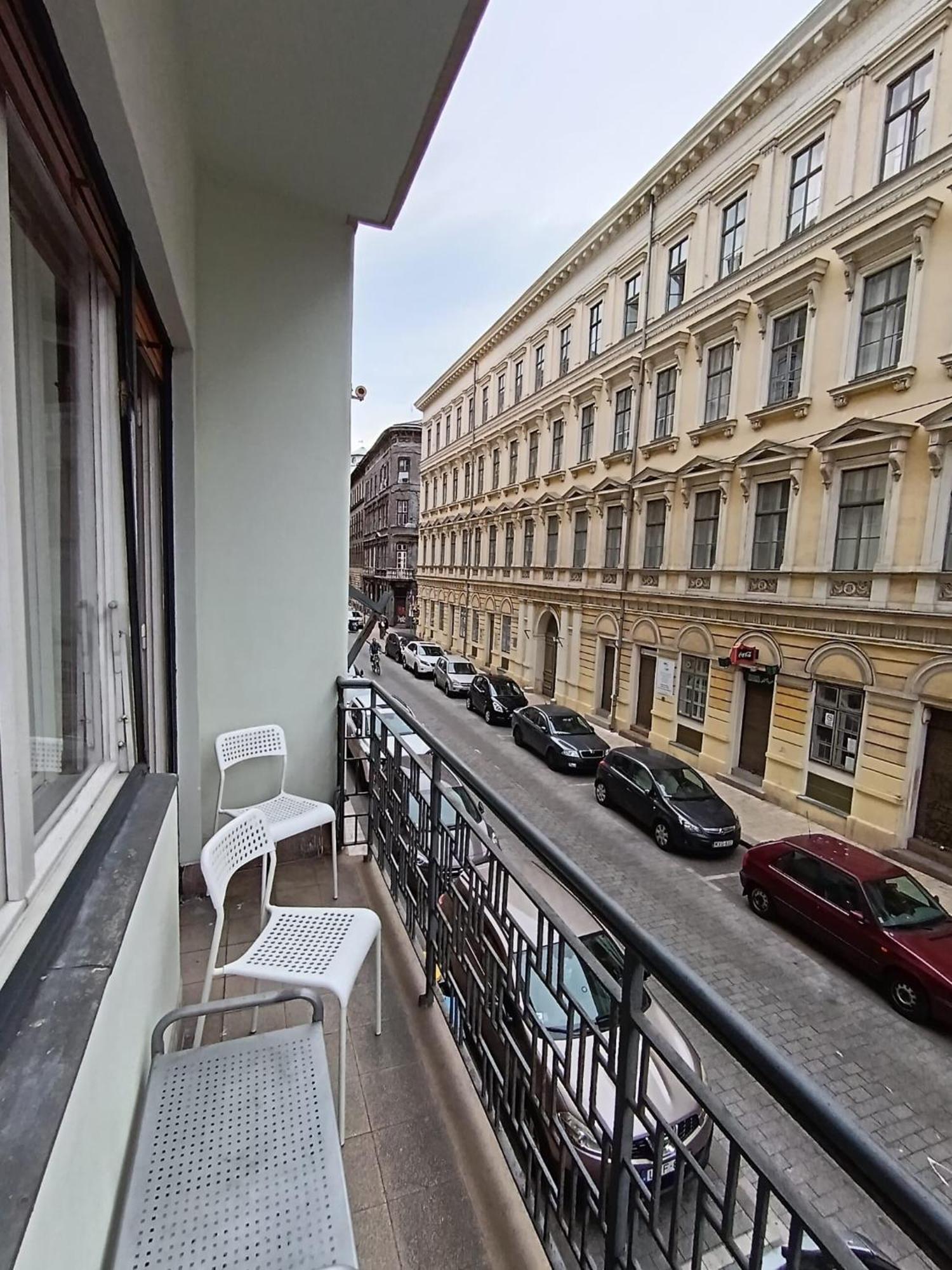 Studio With Terrace In Heart Of The City Budapešť Exteriér fotografie